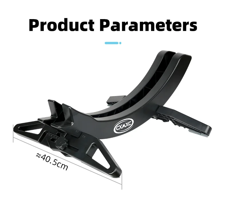 Description Picture 3 of itemCXWXC Bicycle Parking Rack 30-80mm Adjustable MTB Road Bike Indoor Display Stand ABS Anti-slip Stable Cycling Parking Holder