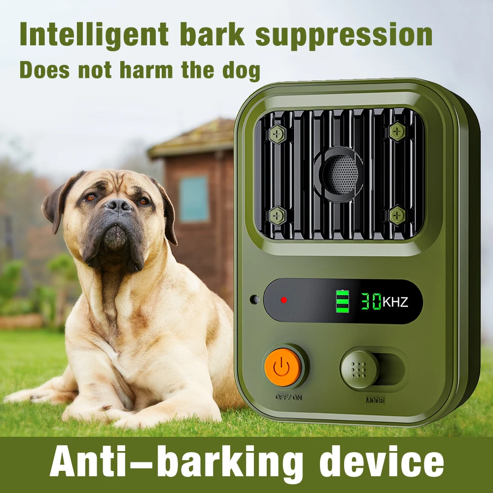 Voice Control Dog Stopper Ultrasonic Anti Barking Device