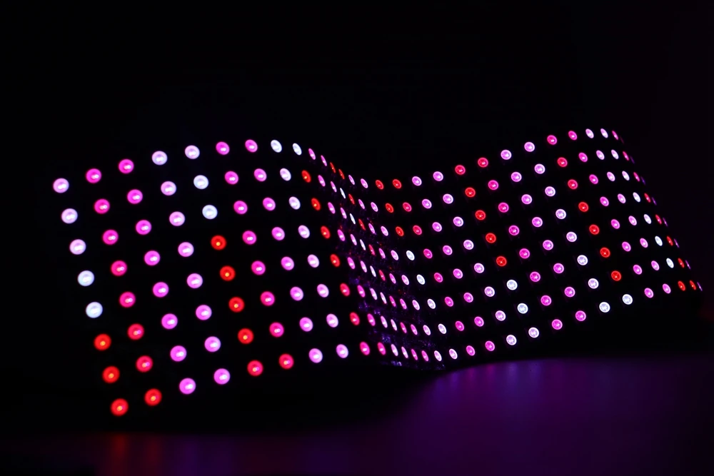 WS2812B LED Digital Flexible Individuell adressierbare Panel Licht WS2812IC 8x8 16x16 Modul Matrix Bildschirm DC5V – Detail 18