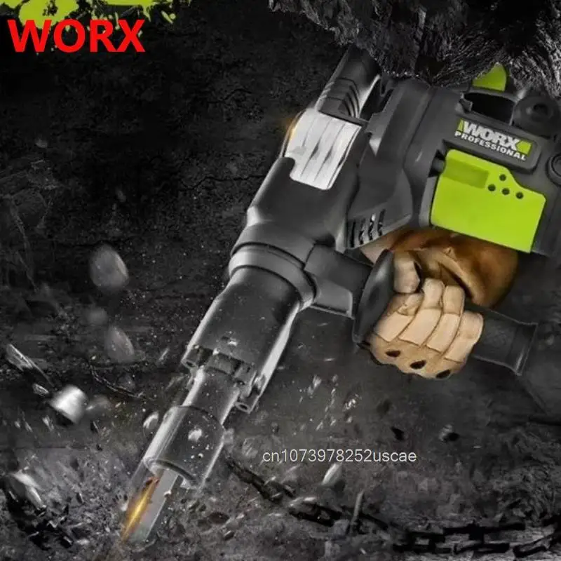 WORX WU359X electric pick industrial-grade high-power heavy-duty 220V power tools 6