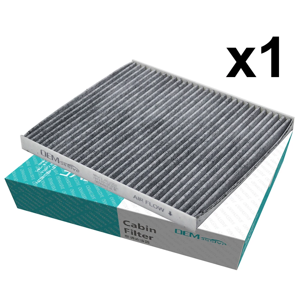 Car Cabin Air Filter Activated Carbon For Hyundai Accent Tucson Veloster Kia Forte Sportage 97133-2E200 97133-2E210 08790-2E200 air filter