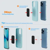 Magnetic Phone Holder Car [Enjoy Never Fall], Fit Magnetic Car Phone Mount Dashboard Curved Surfaces Adhesive Magnets Stands - Image 5