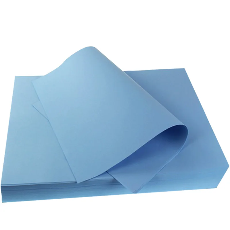 A1 청사진 용지 롤지 3인치 튜브 코어 양면 블루 80g 건설용지 620mm x 150m 디지털 레이저 프린터 용지