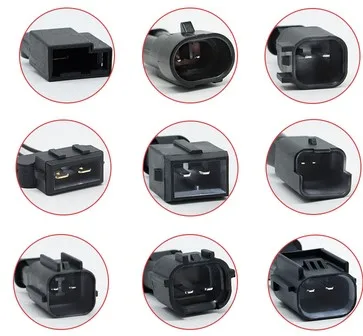 2pcs Car Speaker Electric Air Snail Horn Conversion Wire Cable Plug Adapter audio speaker adapter without damaged for vw audi toyota honda Mitsubishi