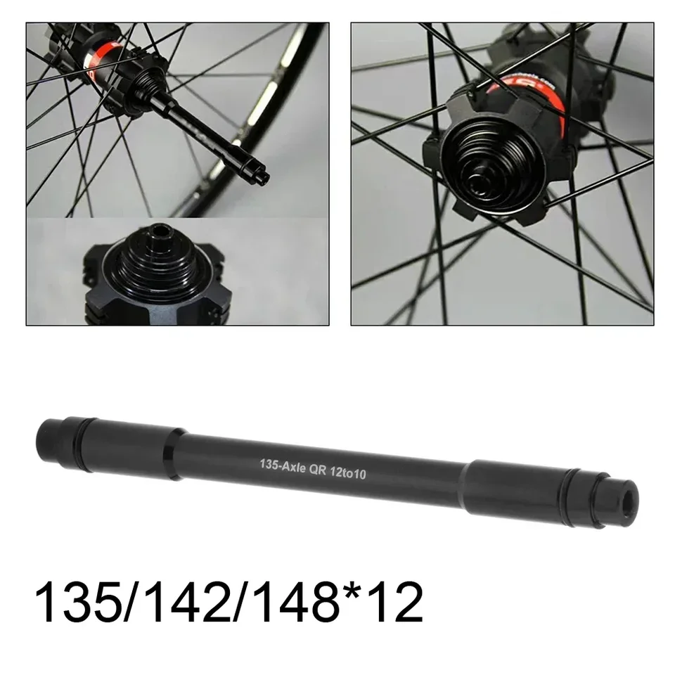 142 thru axle to 135 qr clearance