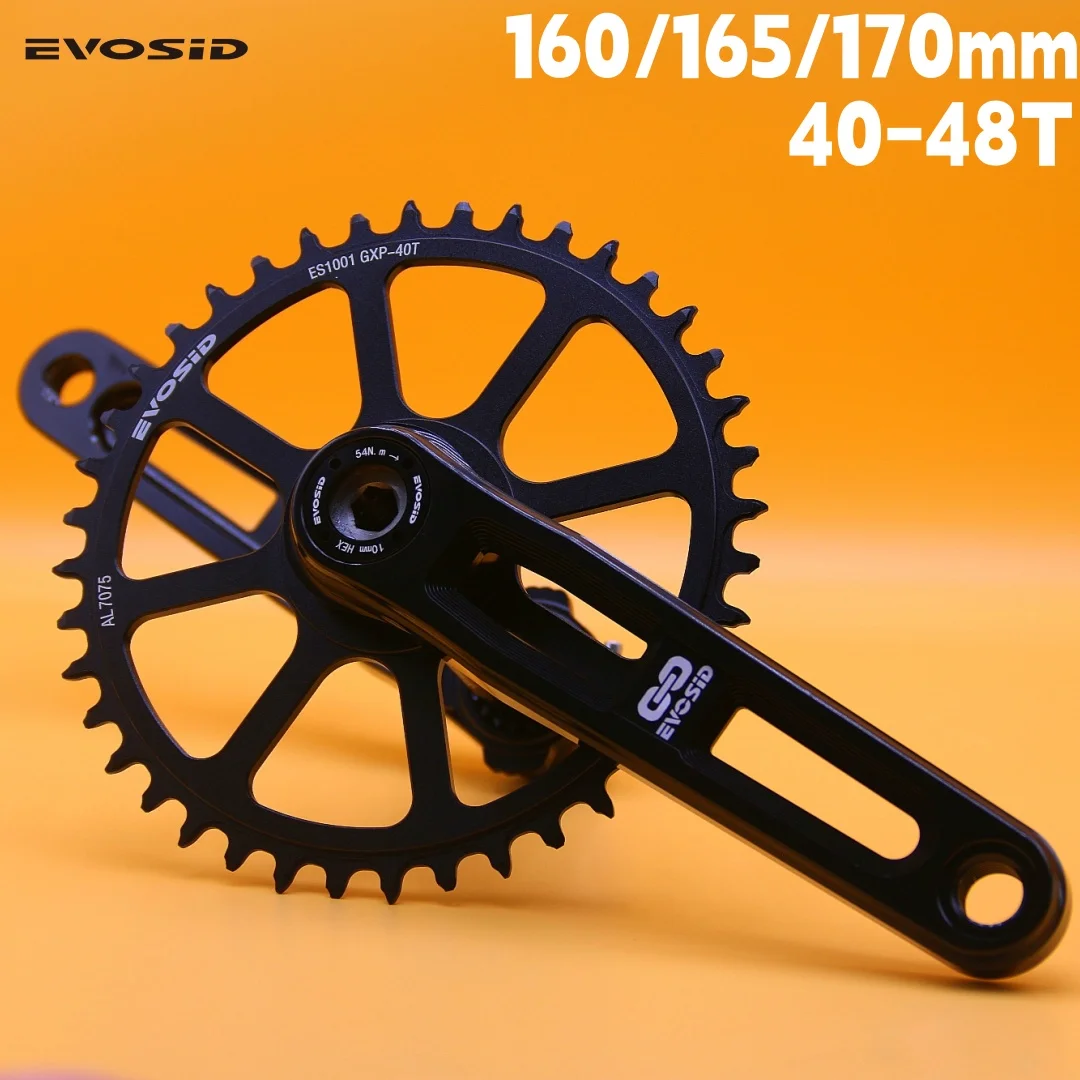 EVOSID Road Bike Crankset 160mm Hollow Crank Chainring