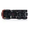 R620 1/14 3 Axles RC Tractor Truck 6*4 DIY Remote Control Lorry Car RTR Radio ESC Sound Light System Smoke Unit Painted Toy Gift 5