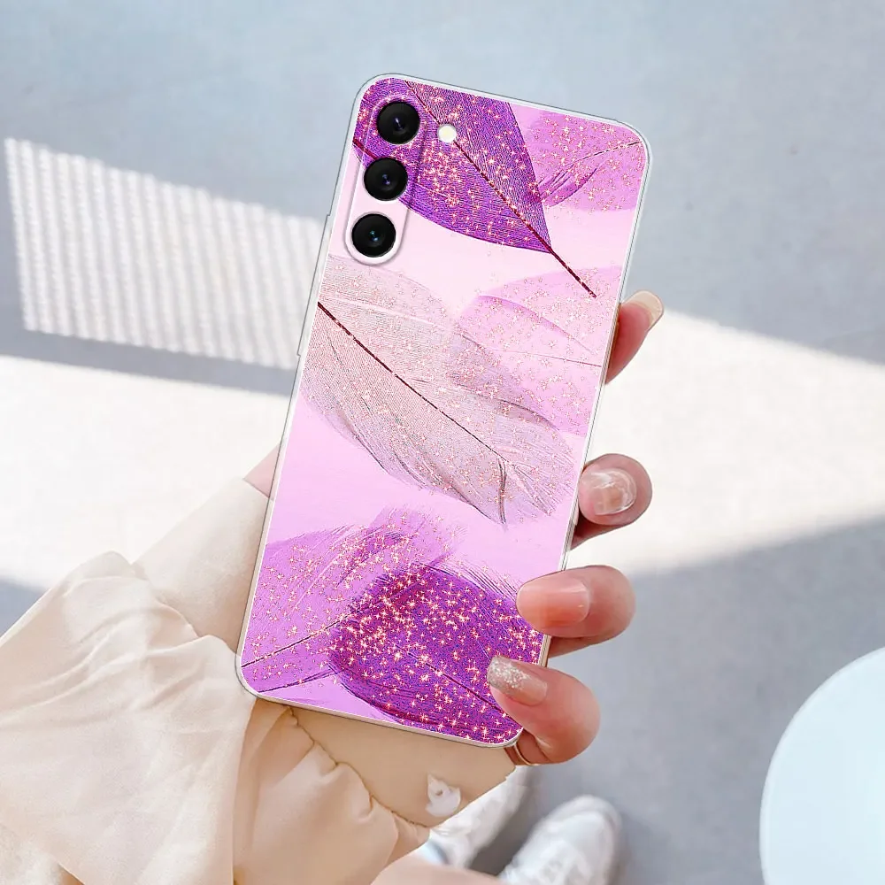 Clear Soft Silicone Phone Case Cover - Compatible with S23 Series