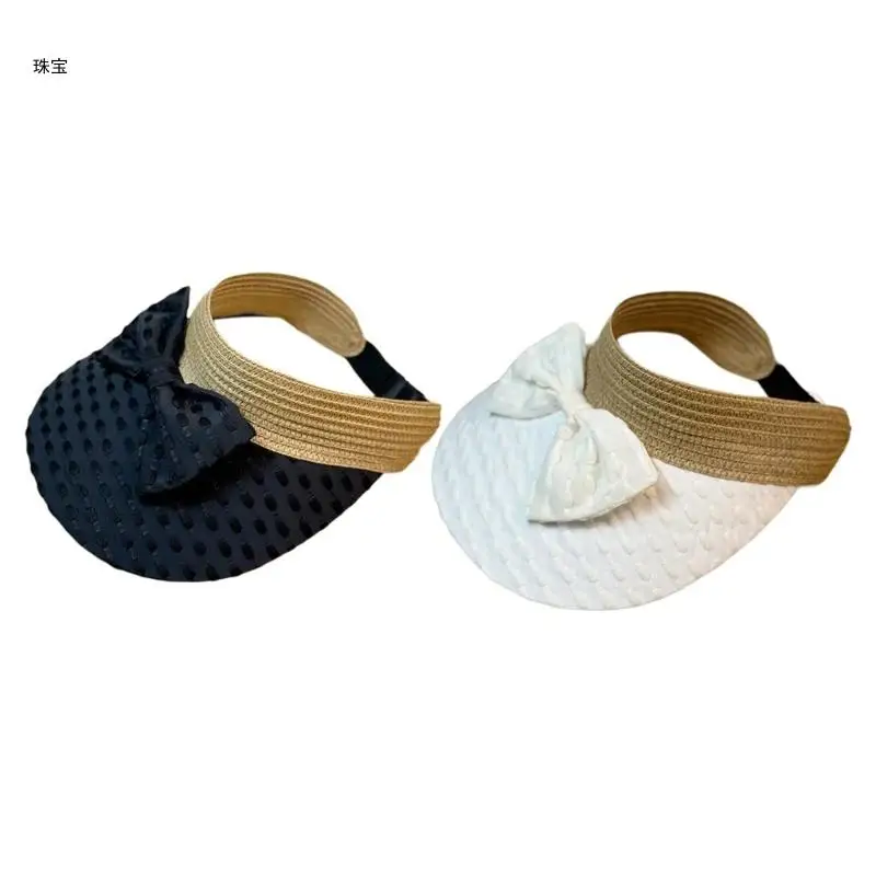 

X5QE Sun Hat for Adult Outdoor Beach Getaways Wide Brims Lightweight Hot Day Visor Hat