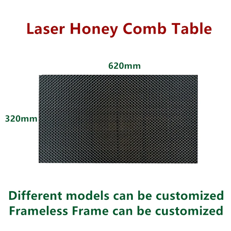customized 620*320mm Frameless laser Platform