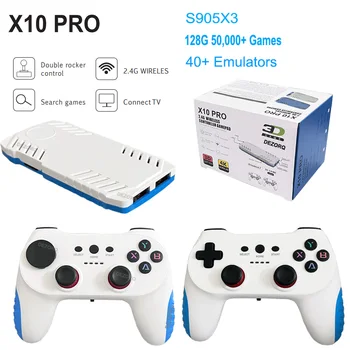 Nuova Console di Gioco TV 2026 S905 X 3 Retro Video Gaming 128G con Oltre 50000 Giochi, Game Stick 4K