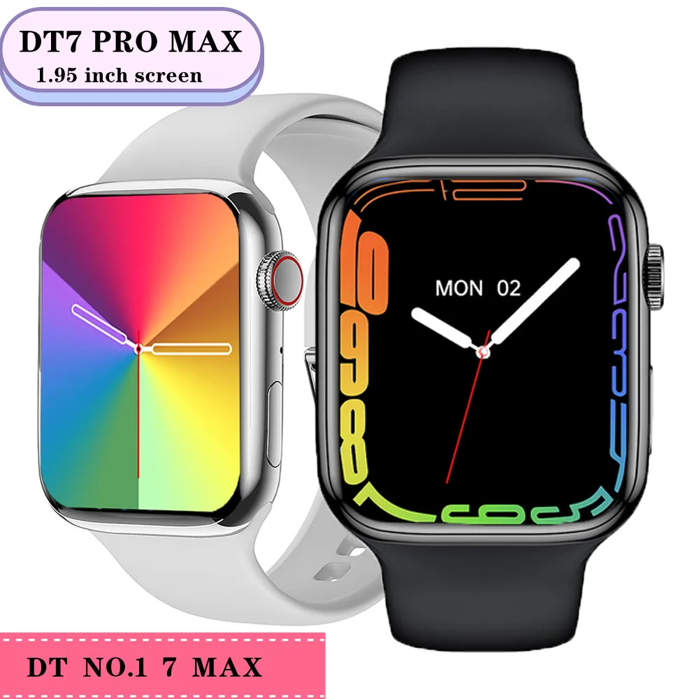 skranke Antipoison I første omgang Original Dt No.1 7 Max Smart Watch Series 7 Dt7 Pro Max Men Women  Bluetooth-call Voice Assistant Nfc Custom Dial Smartwatch - Smart Watches -  AliExpress