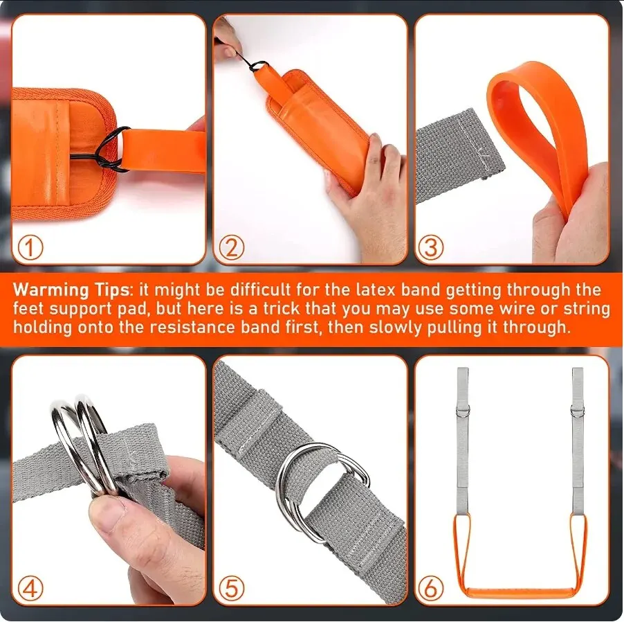 Pull Up Assistance Bands Set Resistance Strap For Pull-ups Assist Men Women Hanging Training Chin-up Workout Body Stretching