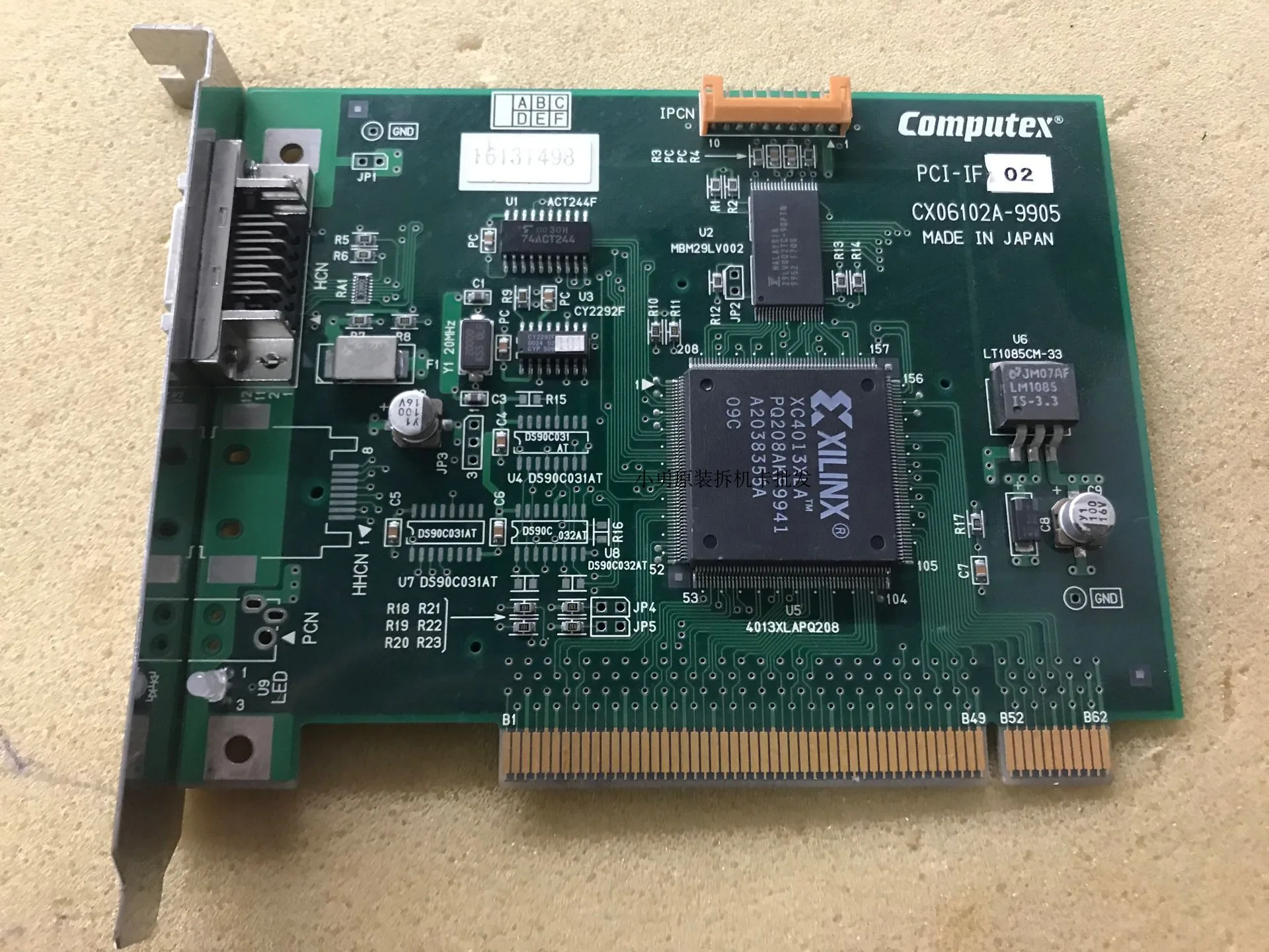 

COMPUTEX PCI-IF 02 CX06102A-9905 Computex PCI-IF02