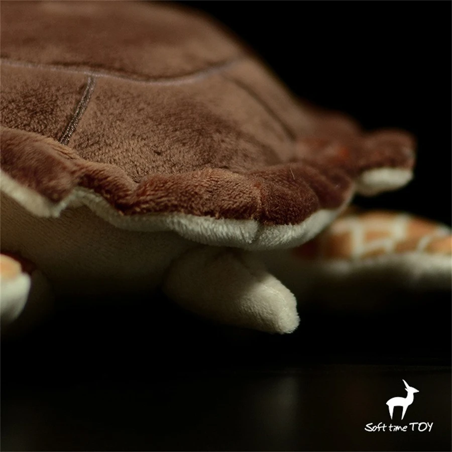 Eaglemouth Tortoise High Fidelity Anime Cute Plushie Hawksbill Turtle Plush Toys Lifelike Animals Simulation Stuffed Doll Kawai 6