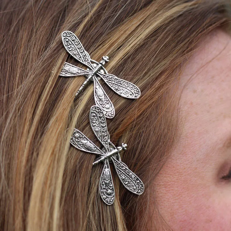 Vintage Rustic Swallow Bobby Pins Wedding Hair Accessories Bijoux Jewelry
