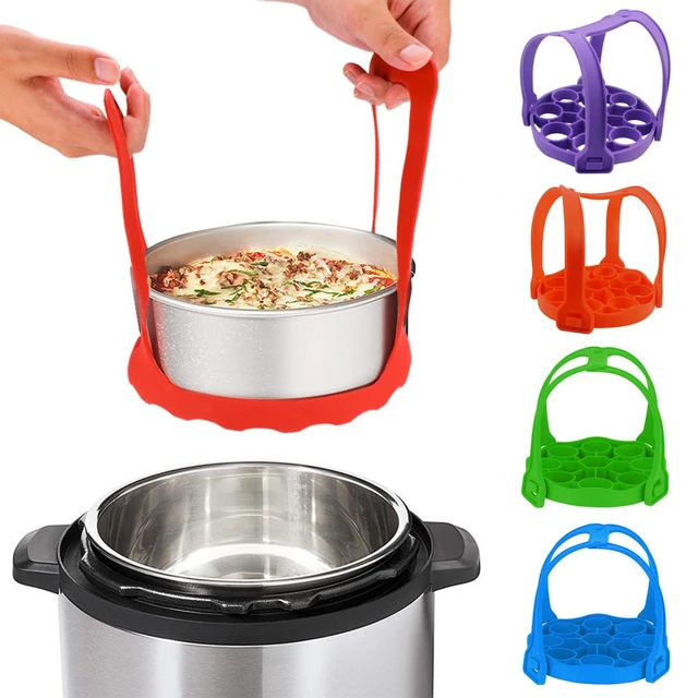 Silicone Steamer Basket Reliable Instant Pot Accessory Silicone Steamer  Basket Long-lasting Pot Steamer