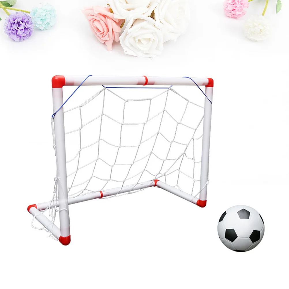 

1 Set Sports Soccer Goal Soccer Goal and Net Kids Soccer Game for Backyard School Games and Training ( Assorted Color 56cm