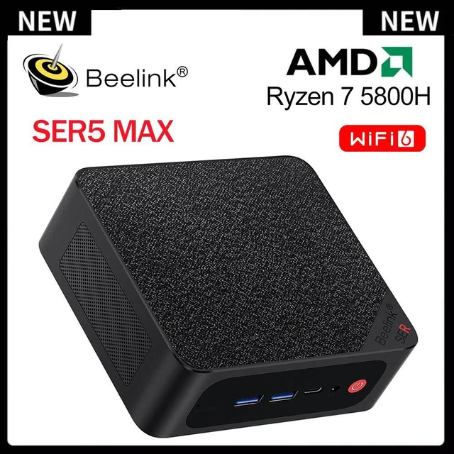Beelink SER5 MAX 5800H WiFi6E Mini PC AMD Ryzen 5 5560U 5700U DDR4 16GB  32GB 500GB SSD BT5.2 4K 60Hz 1000M Desktop Game Computer - AliExpress