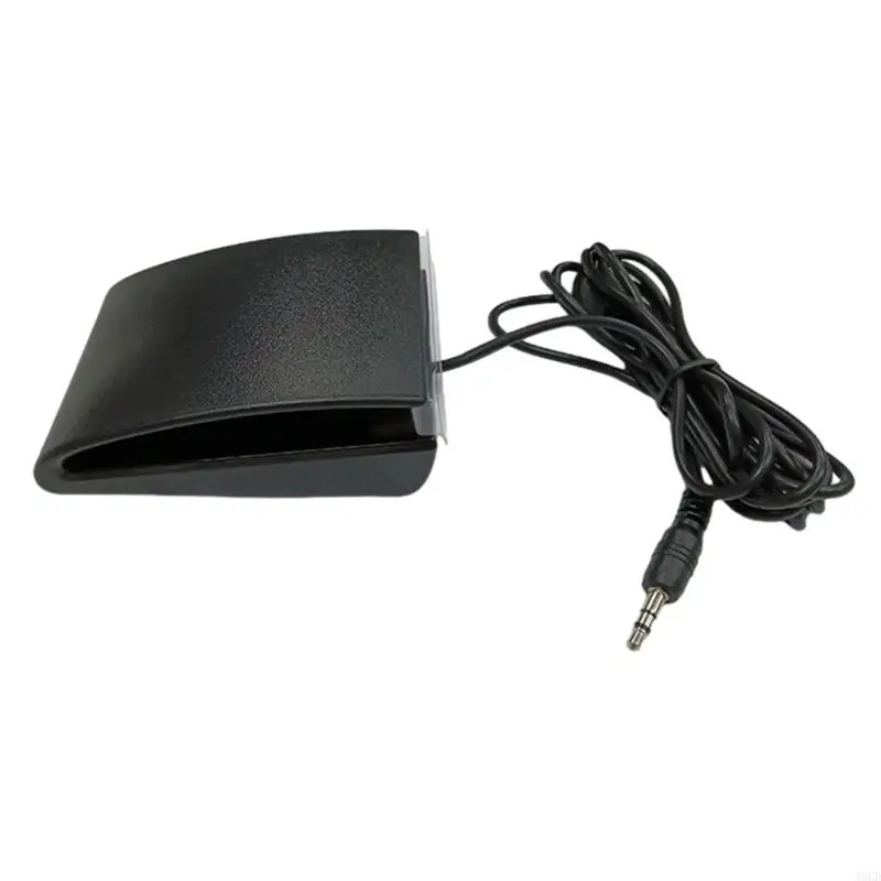 A9LD Multi Functional Sustain Pedal for MIDI Keyboards Durable Foot Pedal for Various Instruments 3.5mm/6.5mm Connector
