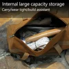 Cylindrical Handheld Storage Bag Large Capacity Thick Hammer Tent Ground Nail Wind Rope Bag Miscellaneous Tool Bag 2