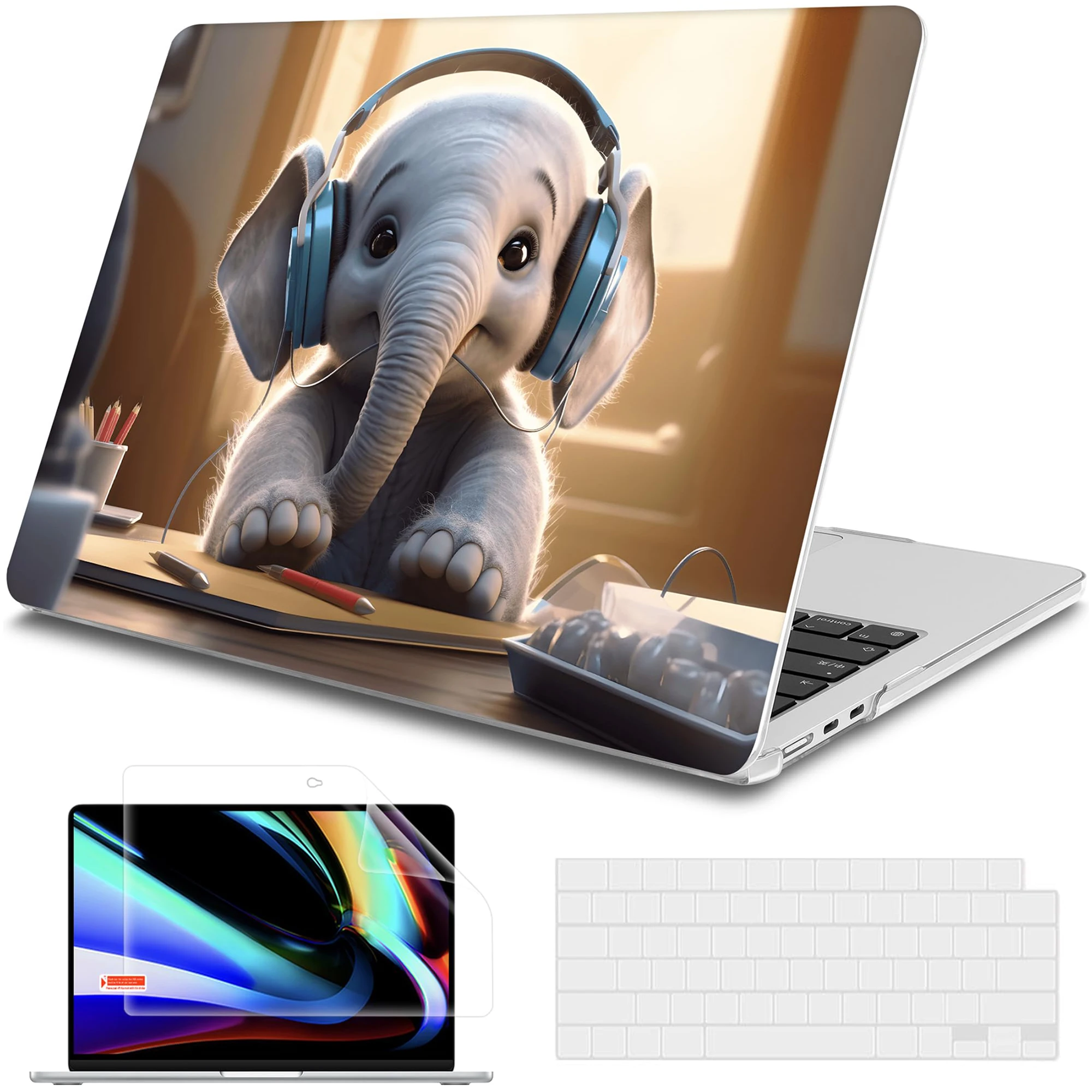 Laptop A2337 Per Macbook Air 13 Custodia M1 M2 M3 13.6 15.3 Pollici A2681 A3113 A2941 Cover 2021 2022 Shell Pro 14 16 A2992 A29912024