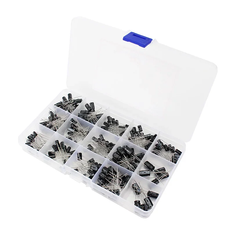 

16 В/25 В/50 в 215 шт. электролитическая фотомагнитола, набор алюминиевых электролитических конденсаторов в ассортименте, 1 мкф 2,2 мкФ 3,3 мкФ 4,7 мкФ 10 МКФ 100 мкФ