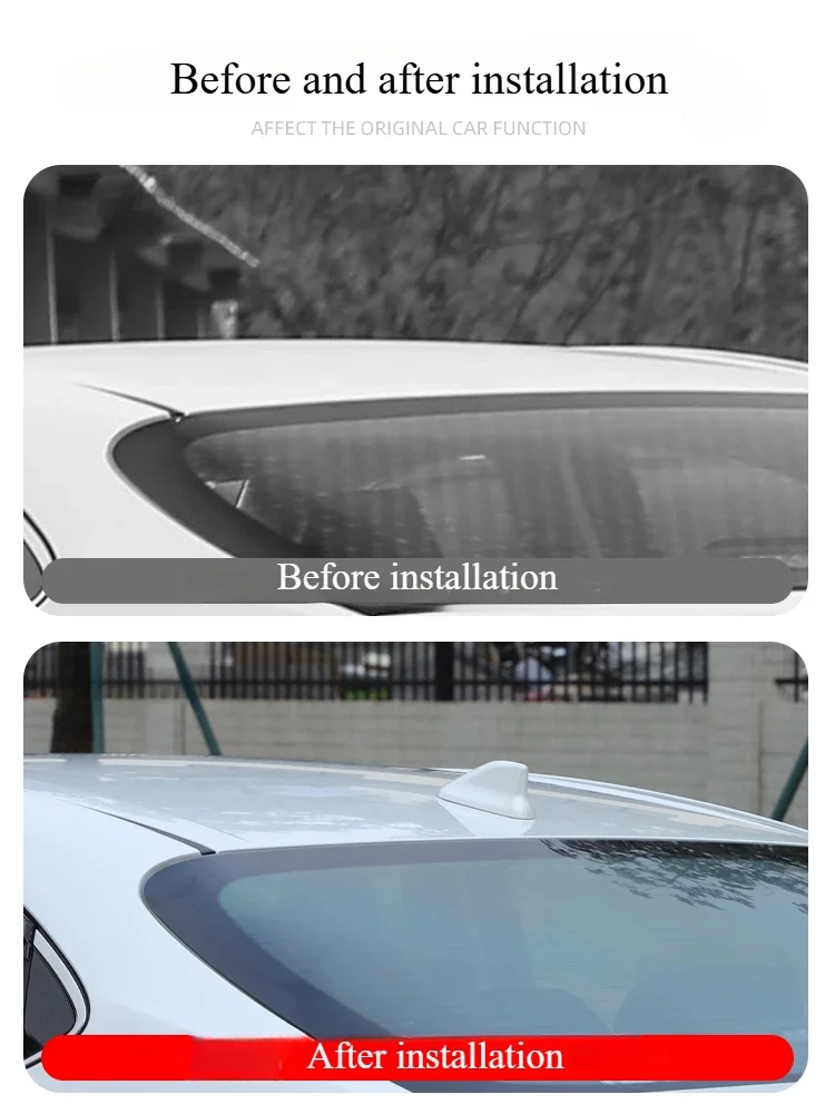 For Toyota 9th Generation Camry 2024 2025 Car Shark Fin Antenna Cover Base Replacement Car Roof Exterior Accessories Decoration detail image 3