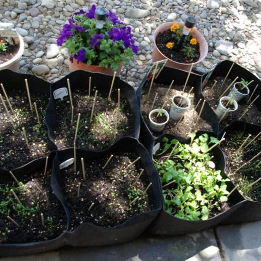 Garden Anywhere with Portable Multi Grid Planting Bags Made from Eco Friendly Materials for Sustainable Growth