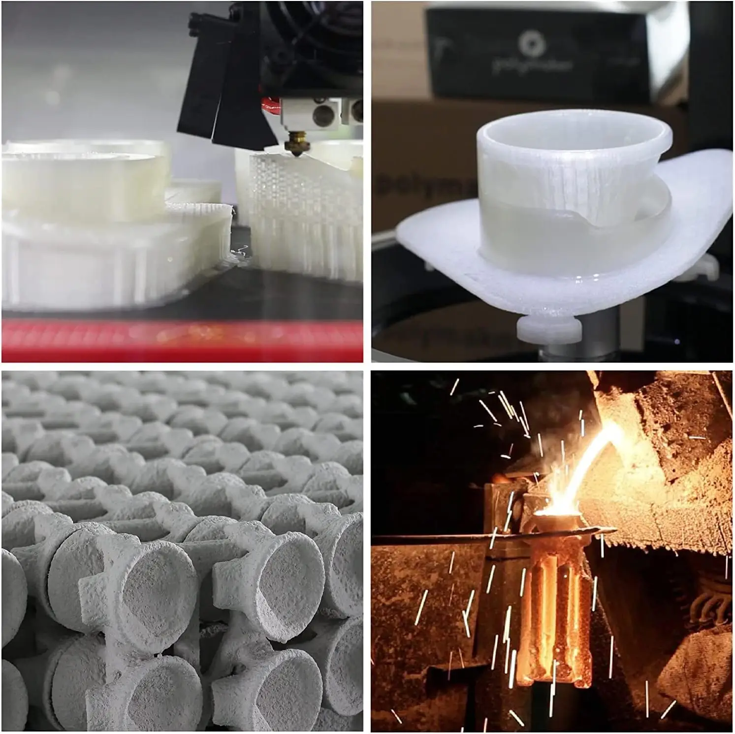 폴리메이커 폴리캐스트 필라멘트 1.75mm, 인베스트먼트 캐스팅용 0.75kg, 3D 프린팅 필라멘트, 로스트 왁스 인베스트먼트 캐스팅용