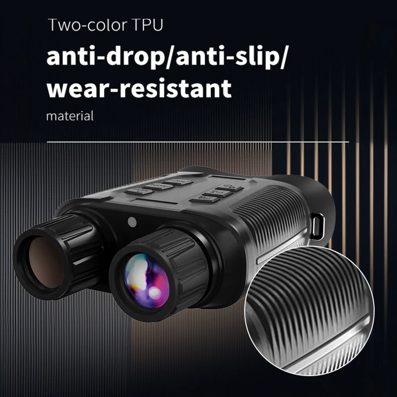NV3280 4K UHD Full Color Binocular Telescope 36MP 10X Optical 8X Zoom 500M Infra