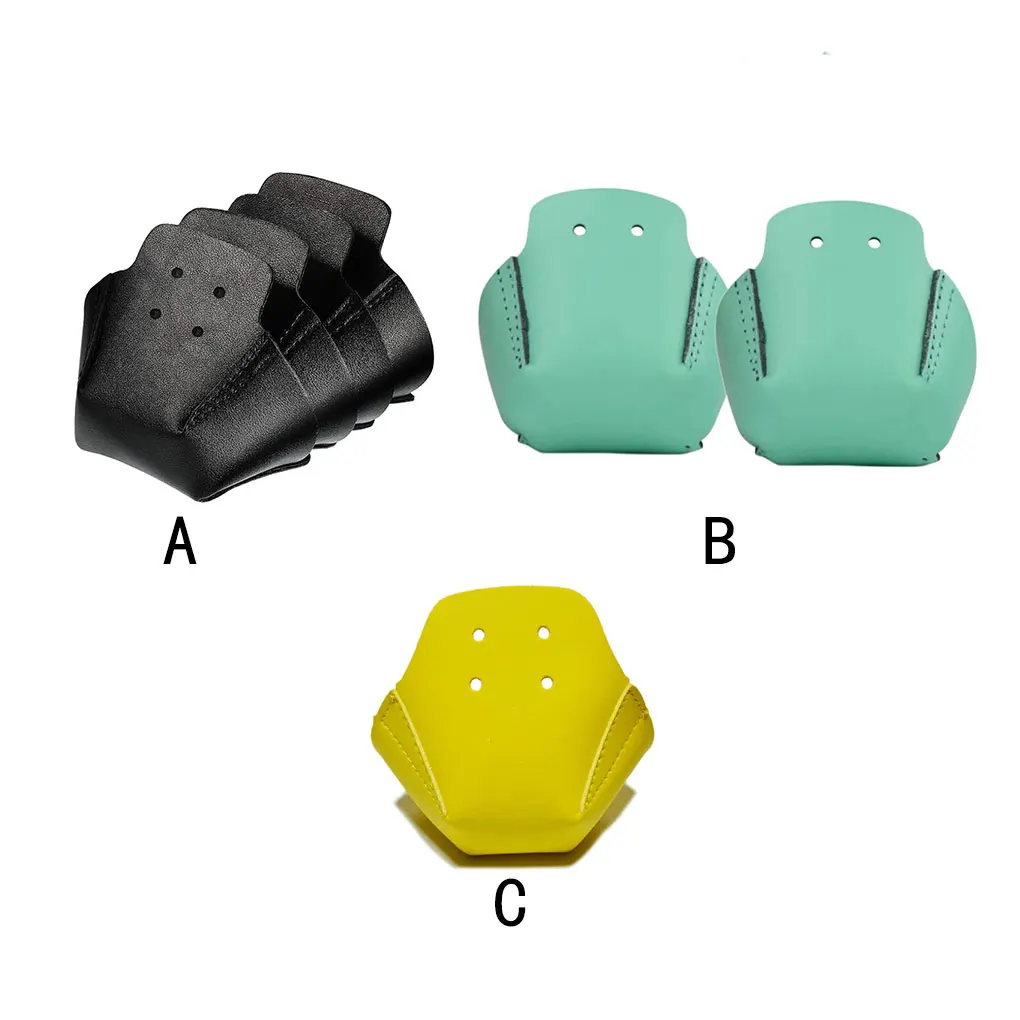 Pack of 4 Skate Toe Cap Roller Protector Reusable Outdoor Sports Skating Protective Train Guard for Adults  Yellow