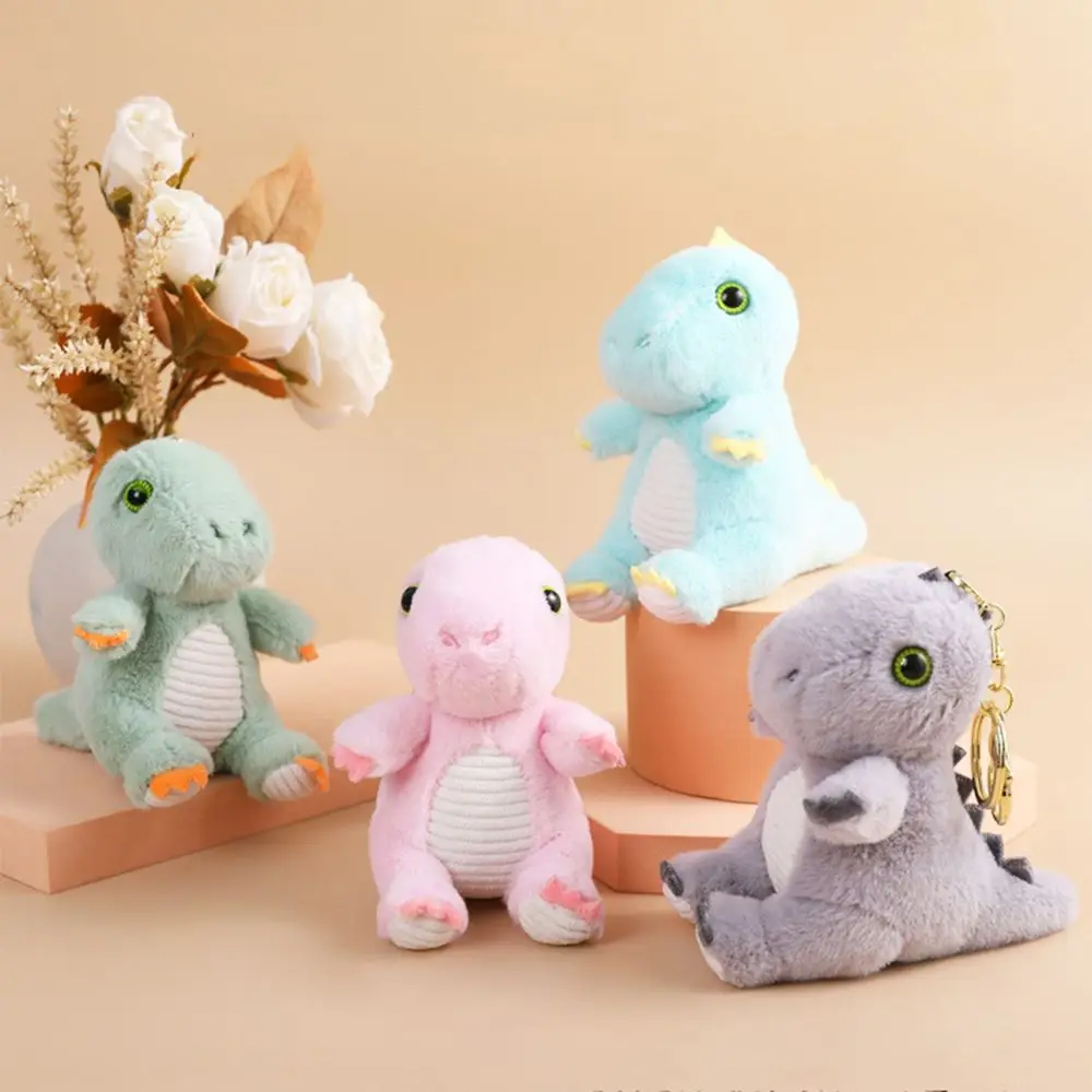 

Gift Exquisite Toy Female Male Plush Car Keyring Dinosaur Key Chain Cartoon Key Chain Key Lanyard