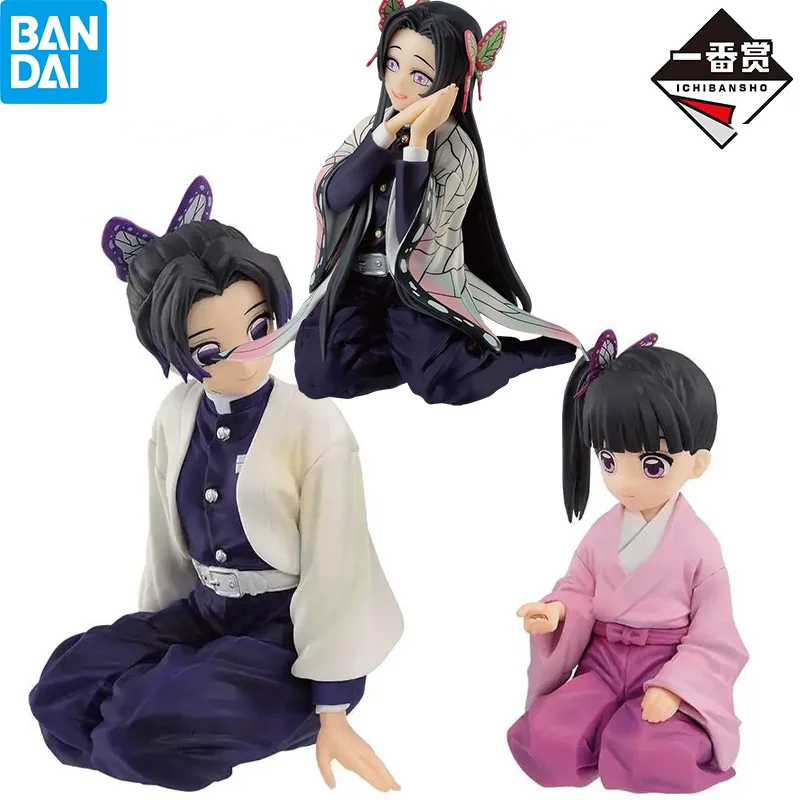 

В наличии Bandai Ichiban Kuji рассекающий демонов Shinobu Kocho Kanao Tsuyuri Аниме фигурки аниме экшн-модели Фигурки игрушки