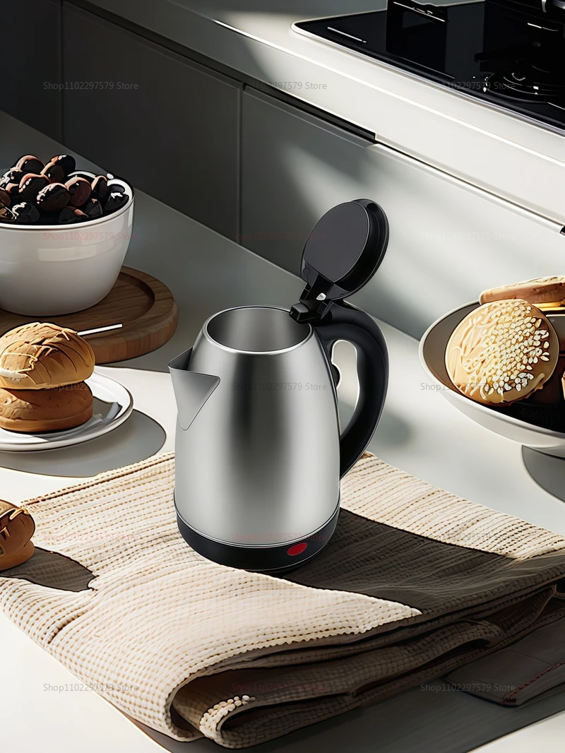 Description Picture 6 of item2L Electric Water Kettle Large Capacity Stainless Steel Fast Boil Electric Tea Kettle for Home Office Kitchen Easy to Use