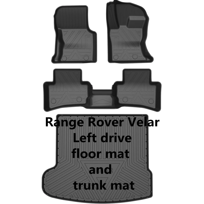 

Fit for Landrover Range Rover Velar custom car carpet car floor mats Range Rover Velar waterproof trunk mat car floor mats