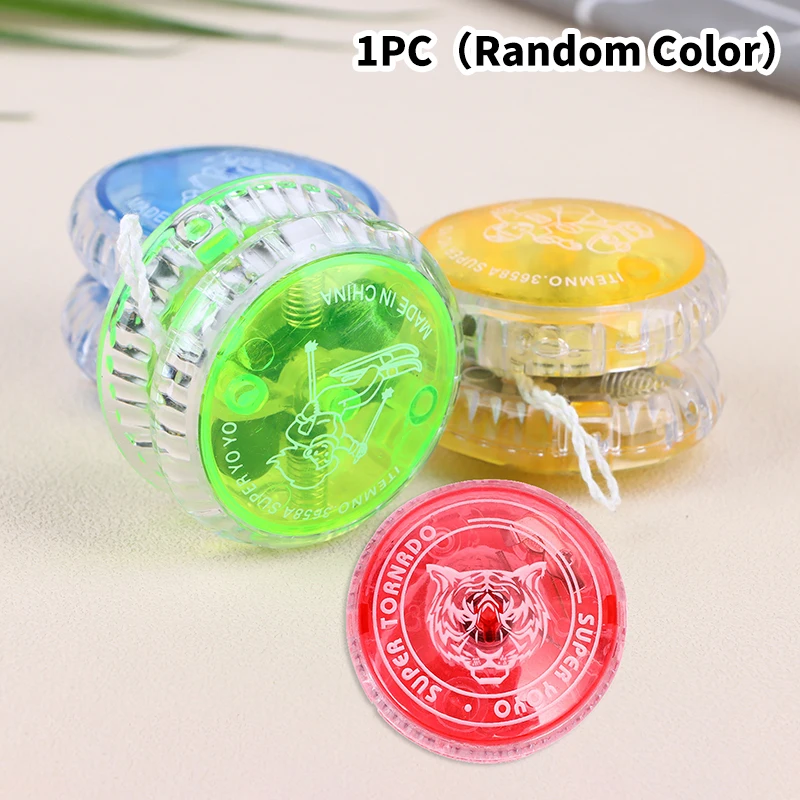 Creative Fashion Children Entertainment Game Classic Mini Plastic LED Yoyo Ball Sports Toy For Kids Gift yoyo ball