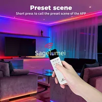 GL-RC-002WL WLED Remote GLEDOPTO Control ESP Now 7 Group Preset Scenes 2.4GHz WiFi Wireless Distance Dimmable Brightness Adjust - Image 4
