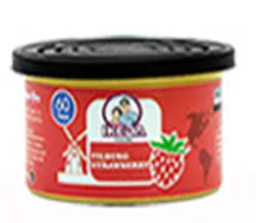 Lemon Zest Organic Air Freshener - Long - Lasting, Strong Fragrance Odor Eliminator (1 Strawberries)