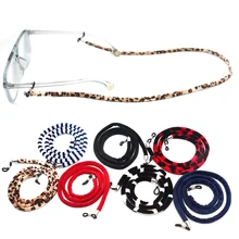 

2022 New Fashion Winter Eyeglasses Chain Velours Sunglasses Lanyard Holder Glasses Strap Neck Cord Eyewear Accessories Gift