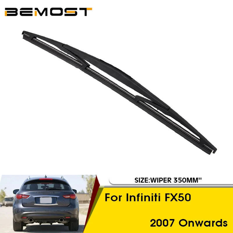 

Car Wiper Blade For Infiniti FX50 2007 Onwards Rear Back Windshield Windscreen Rear Wiper 350mm Car Accessories