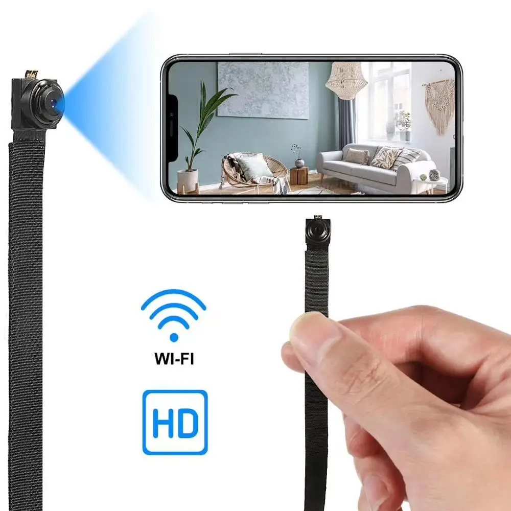 Practical WiFi IP Camera with Long Flexible Lens Motion detection and Passive Night Vision DIY instal anywhere beautifully fresnel 3 0 alr soft flexible long throw projection screen fixed frame best for normal focus projector anti light 8k 3d