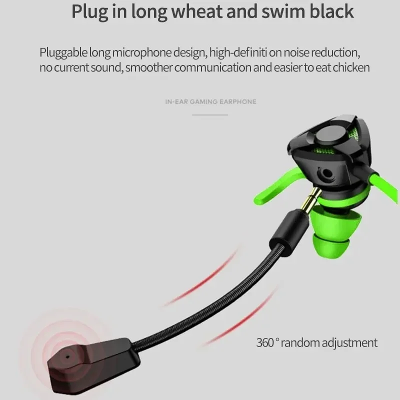 Gaming headphones Headset Wired Earphone Gaming Earbuds With Mic For Pubg PS4 CSGO Casque Phone Tablet Laptop Universal Game