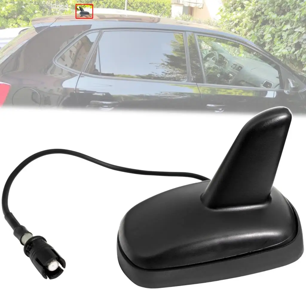 Haifisch flosse Autodach halterung Antenne Antenne Basis muss am fm mit  Stecker für vw Golf Audi a3 a4 a6 Sitz ibiza skoda Octavia Auto Styling -  AliExpress