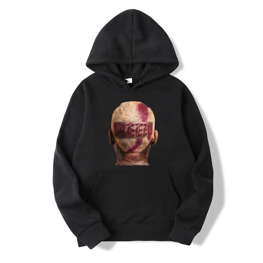 thumbnail image 1 of Sudadera con capucha de Chris Brown de la gira Under The Influence 2023 Sudadera con capucha Breezy Sudaderas de gran tamaño de rapero Sudadera con capucha de primavera y otoño, 1 of 5