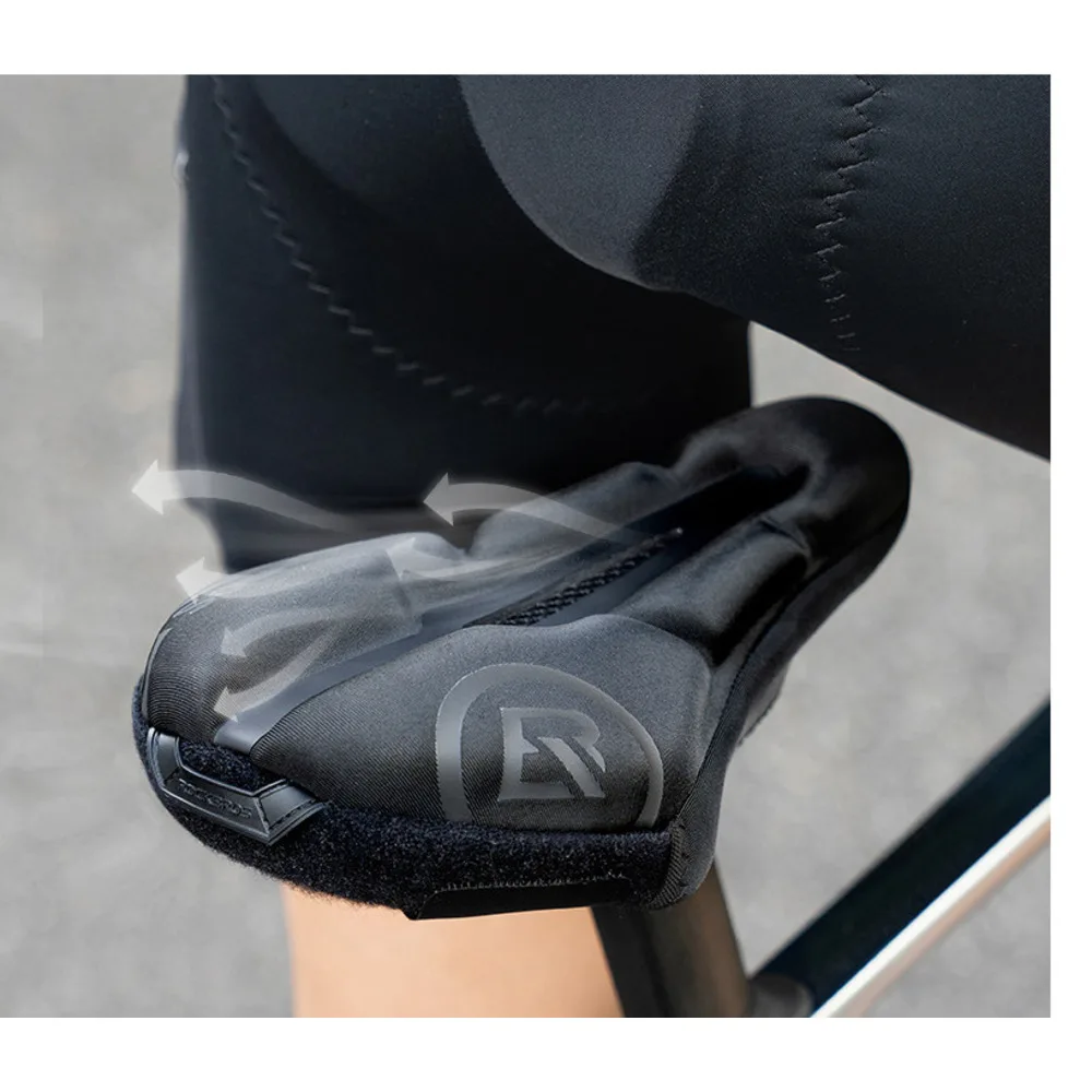 Coprisella per bicicletta Rock Brothers con sgancio rapido in silicone traspirante e cavo per mountain bike da strada_voghion.com