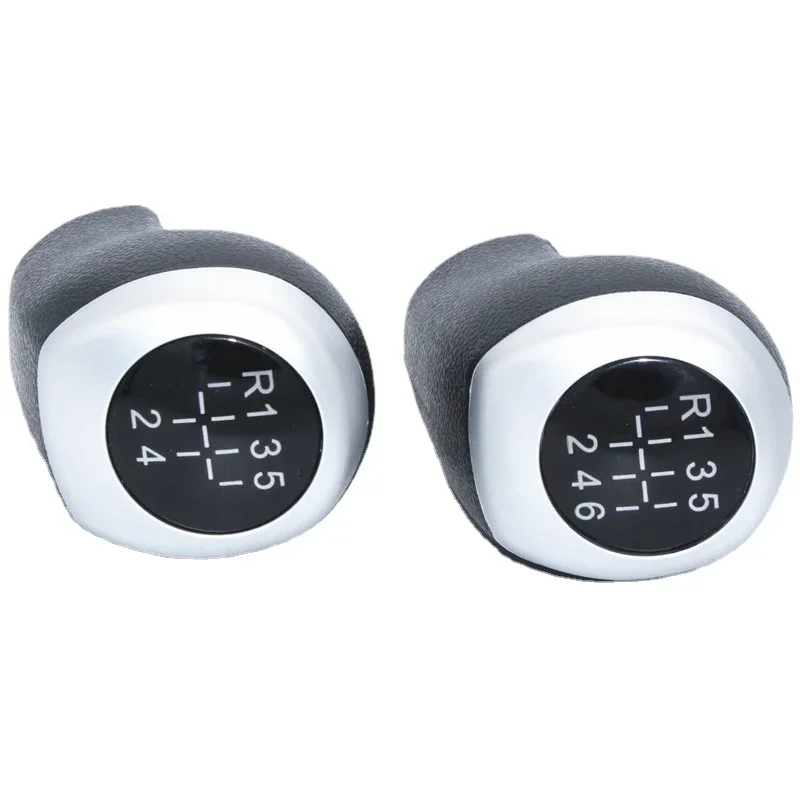 Sliver/Matte Car Gear Shift Knob for Hyundai Elantra GT Accent Solaris Avante MD I30 MT 5/6 Speed Lever Stick Handle Accessory