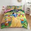 Cinderella Jasmine Princess Snow White Bedding Sets Duvet Cover Set HD Comforter Cover for Kids Bedclothes Bedroom Decor 6