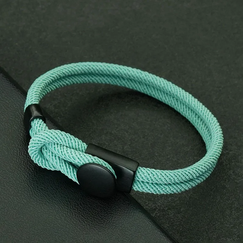 Men Rope Bracelet Lucky Cord Chain Bangle Accessory