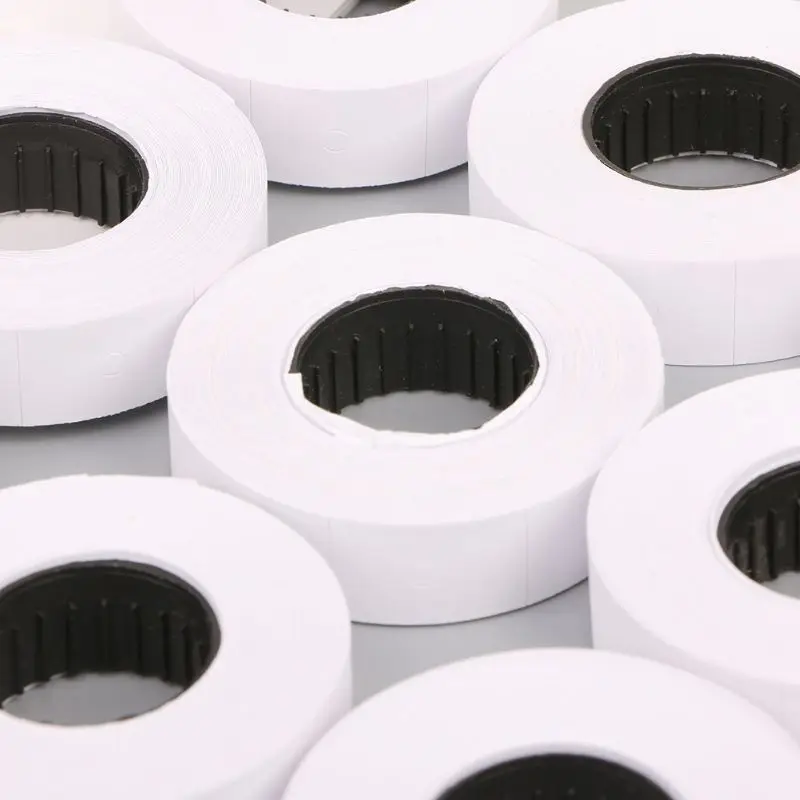 Price Label 10 Rolls Double Row Products Marking Recording Multifunction Supply